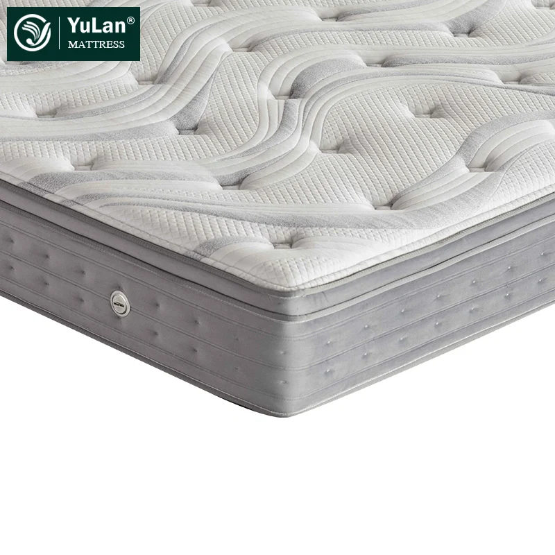Dream Rest Spring Hybrid Mattress King Memory Foam Mattress Modern Style Natural Rubber Mattress