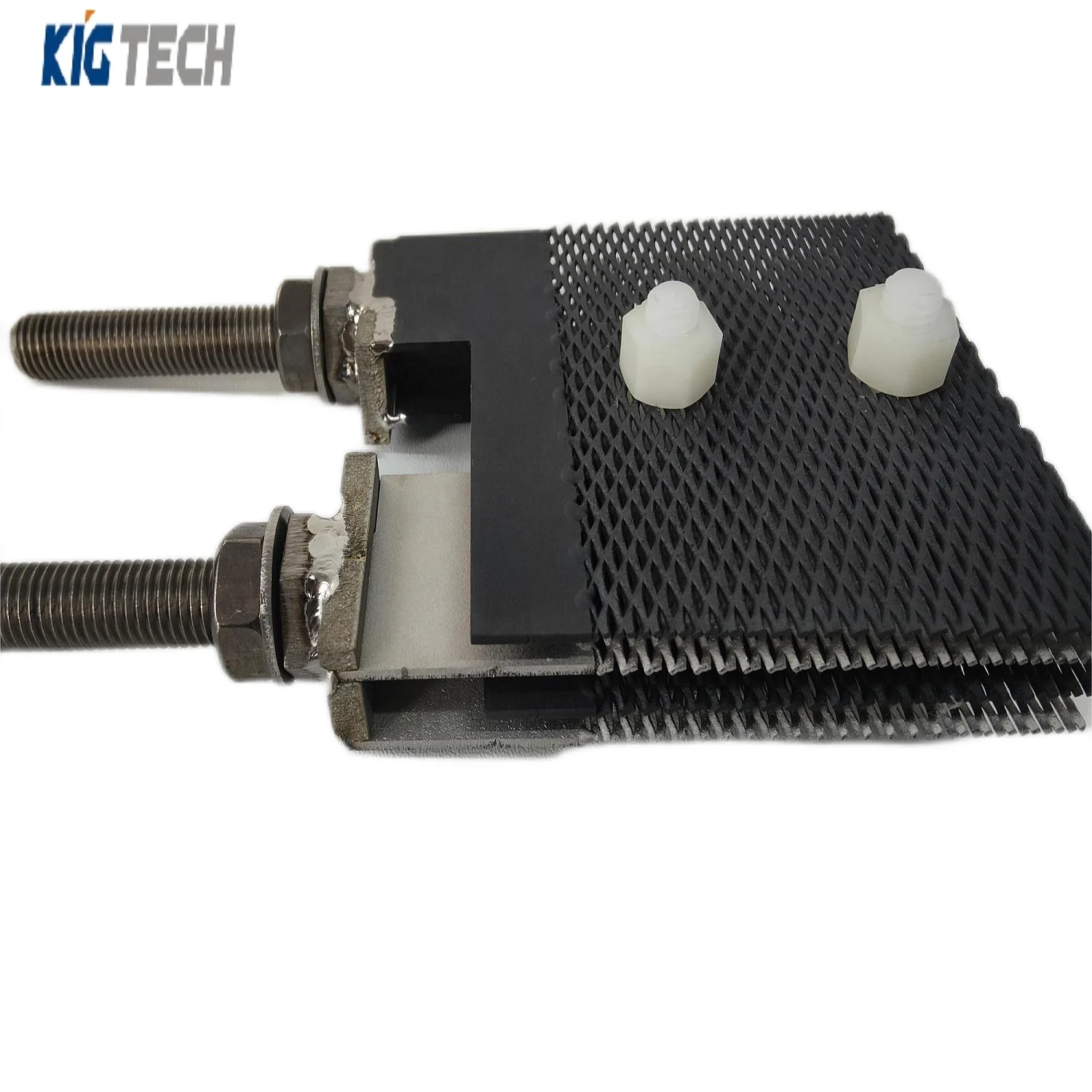 Ruthenium Iridium Coated Titanium Anode Group for Electrolysis Cell