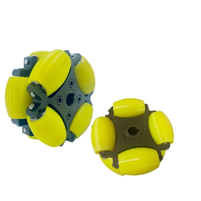 Heavy-duty AGV omnidirectional wheel 4 inch load 80kg omni wheel