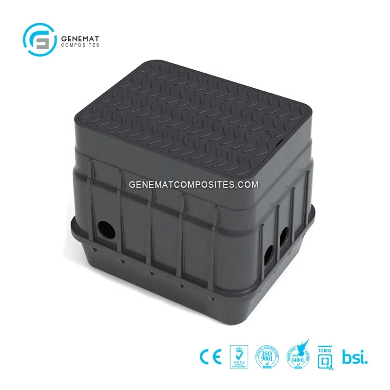 fiber glass handhole resin manhole chamber plastic inspection chamber manhole jrc etisalat telecom manhole