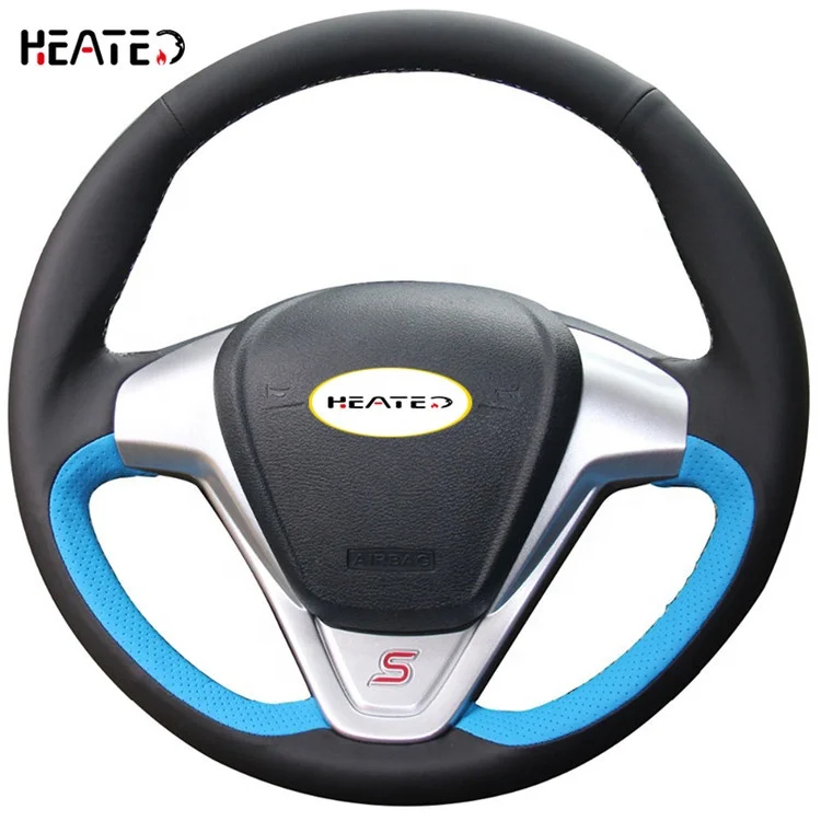 Чехол на руль для Ford Fiesta 2008-2017 EcoSport 2014-2017 оптовая цена вас
