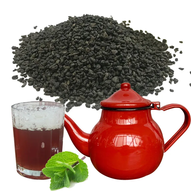 Great Taste China green tea 3505 gunpowder tea best quality azawad FOR AFRICA Laayoune Morocco tea