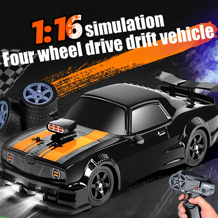 2.4g Hot Selling Rc Drift Car 1:16 4wd High Speed Drift Car Model 4wd Electric Remote Control Racing Rc Car With Spray