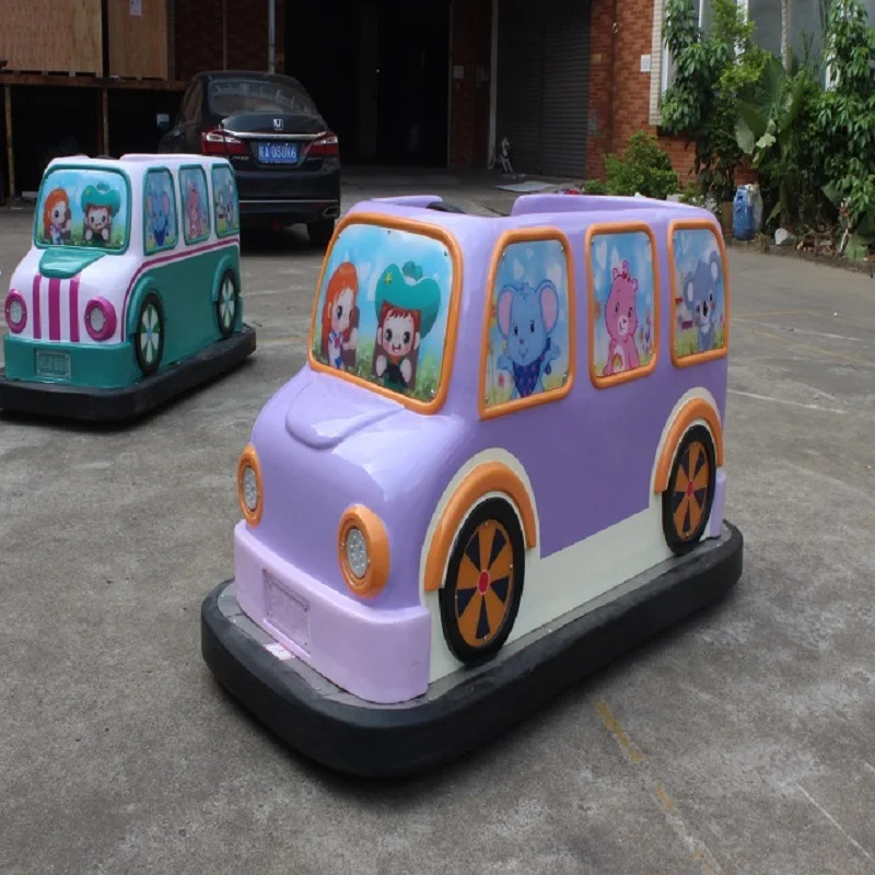 
coin operated games outdoor amusement park equipment Electric educational Entertainment Used simulator kids bumper car 