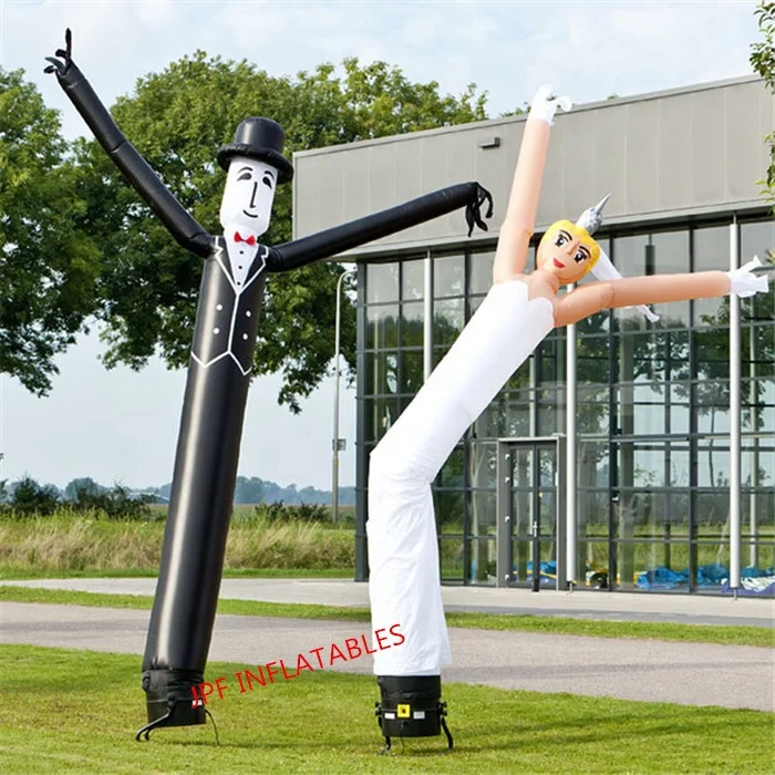 Custom made inflatable sky air dancer sportt man for advertising