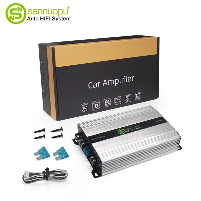 Sennuopu M300.1D Digital Designs Car Subwoofer Amplifier Car Audio Amplifier Monoblock 600W Universal Class D Mono 20 - 20000 Hz