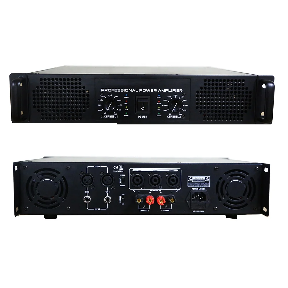 2019 hot Professional 2000w Amplifier