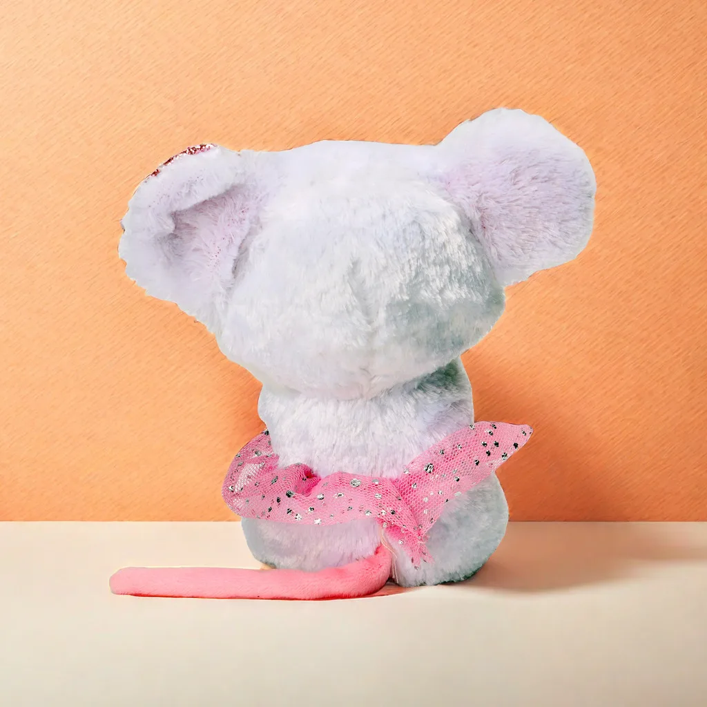 Baby Accompany Cow Otter Duck Penguin Cat Plush Mouse Wearing Ballet Dress Mouse Plush Toy Soft Mouse Toys for Kids
