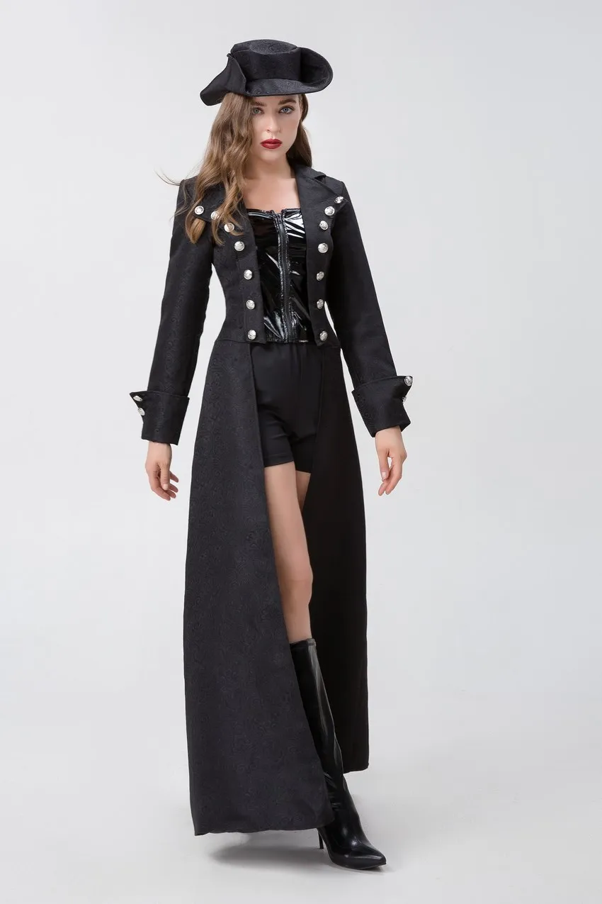 Middle Ages Punk Adult Female Pirate Cosplay Clothing Film Character Clothing Cosplay Pirate Costumes