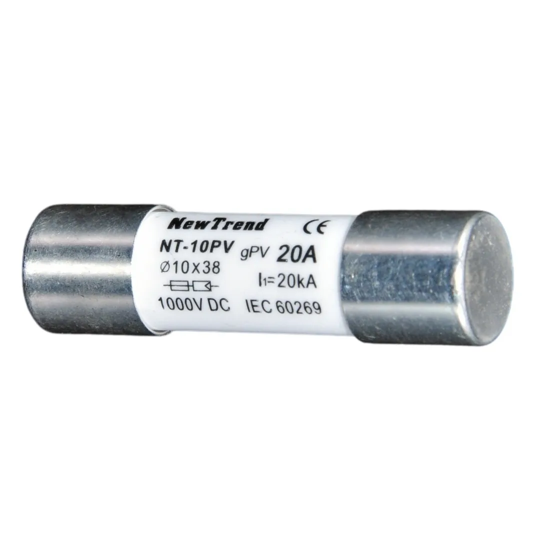NewTrend Manufacturer DC 1500V 14X85mm Copper Fuse Link Base Fuses Holder Types with Competitive Price