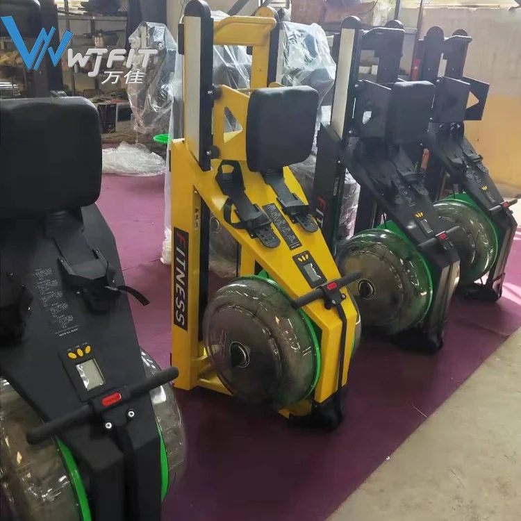 Cardio Exercise Equipment Water Rower Indoor Exercise Water Rower Rowing Machine For Gym