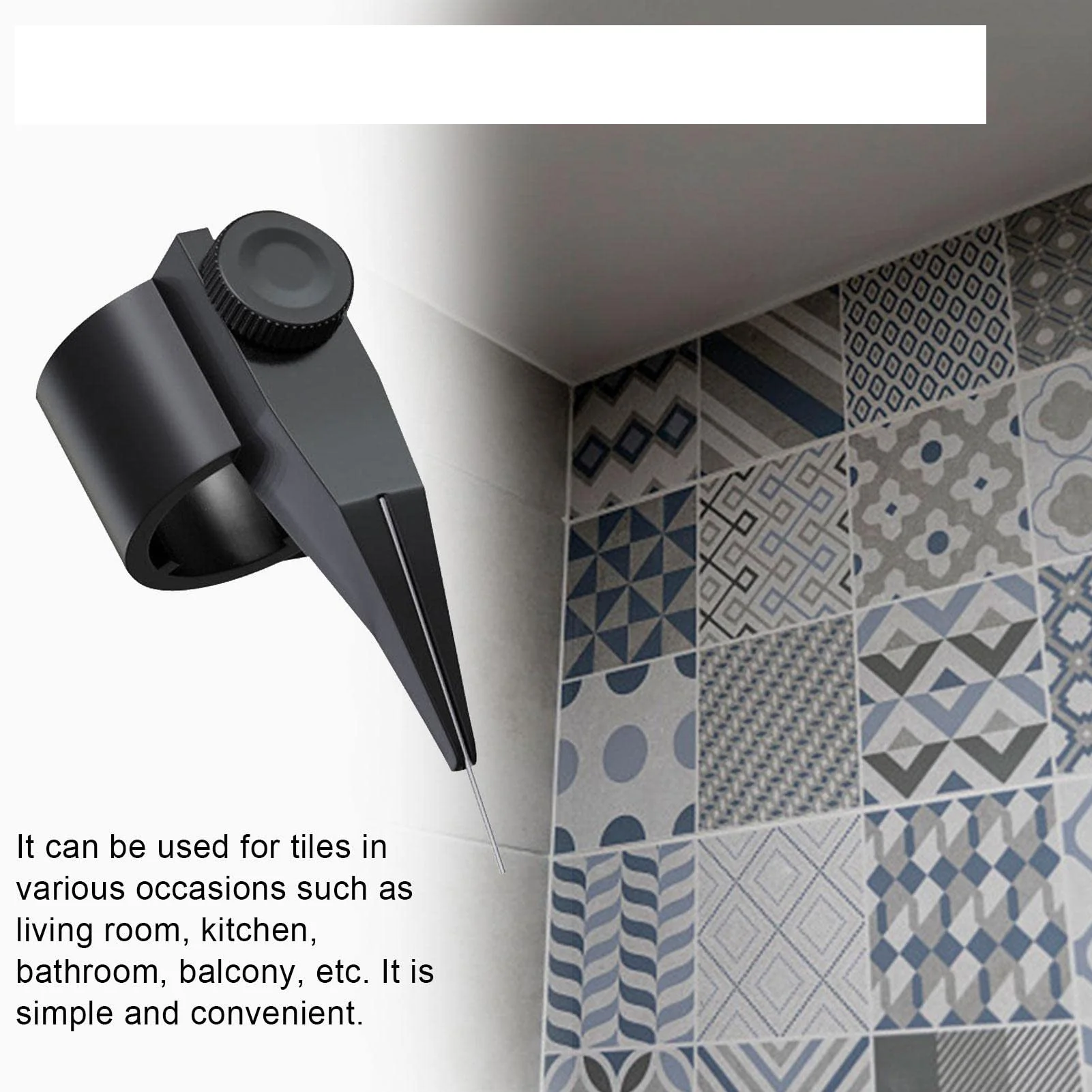 1Pcs Tile Beauty Stitching Tool Glue Nozzle Fixed Locator for tiles in living rooms kitchen