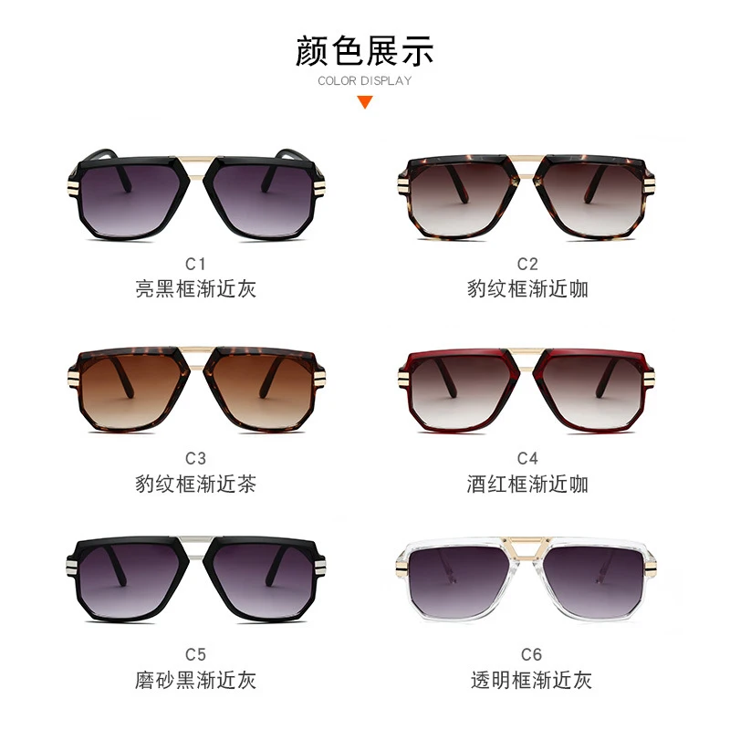 SKYWAY Brand Italian Design Fashion Sunglasses Wholesale Vintage Double Bridge Women Men Sun Glasses UV400