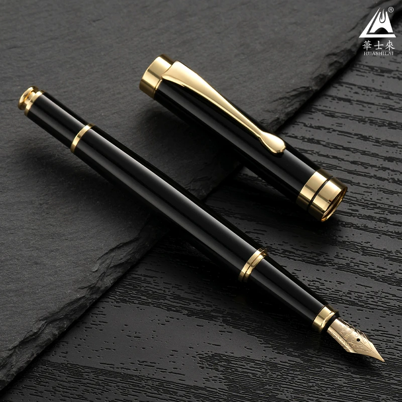 Luxury Personalized Fountain Pen Manufacturer Multicolor Steel English Calligraphy Pen OEM Logo