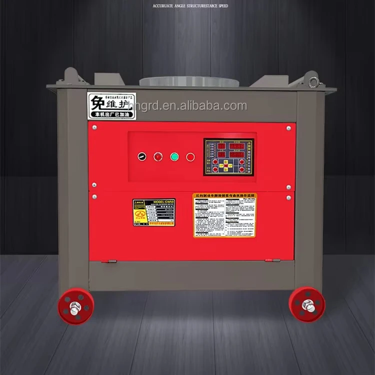 Автоматическая Строительная стальная арматура гибочная машина с компонентами сердцевины числовым программным управлением