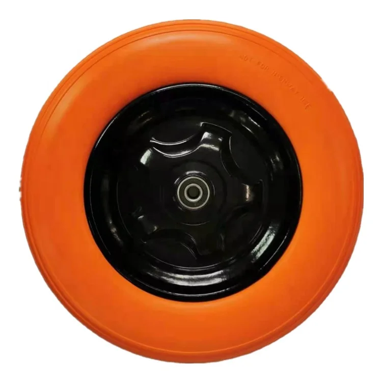 Hot Wheels Rubber Tyres 14 Inch Solid Rubber Wheel For Wheelbarrow Solid Tyres White Rubber Wheel