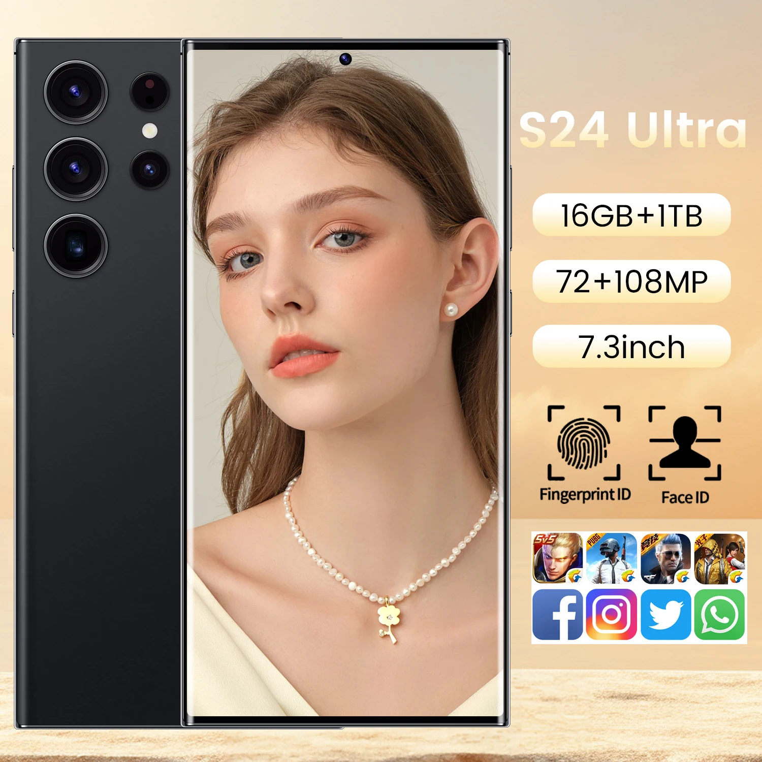 Высокое качество S24 ультра оригинальный 5G разблокированный смартфон заводская цена 16 ГБ + 1 ТБ огромная память dual sim мобильный телефон