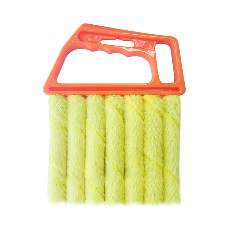 Blind Cleaner Tool Mini Hand-held Cleaner Dirt Clean Venetian Blind Brush Window Air Conditioner Duster Cleaner Detachable Pads