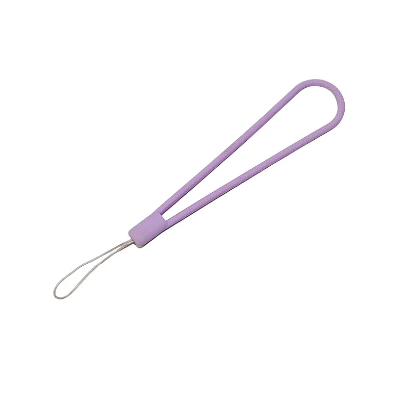 YYX Factory Wholesale Short Silicone Phone Lanyard Creative Silicone Wrist Lanyard