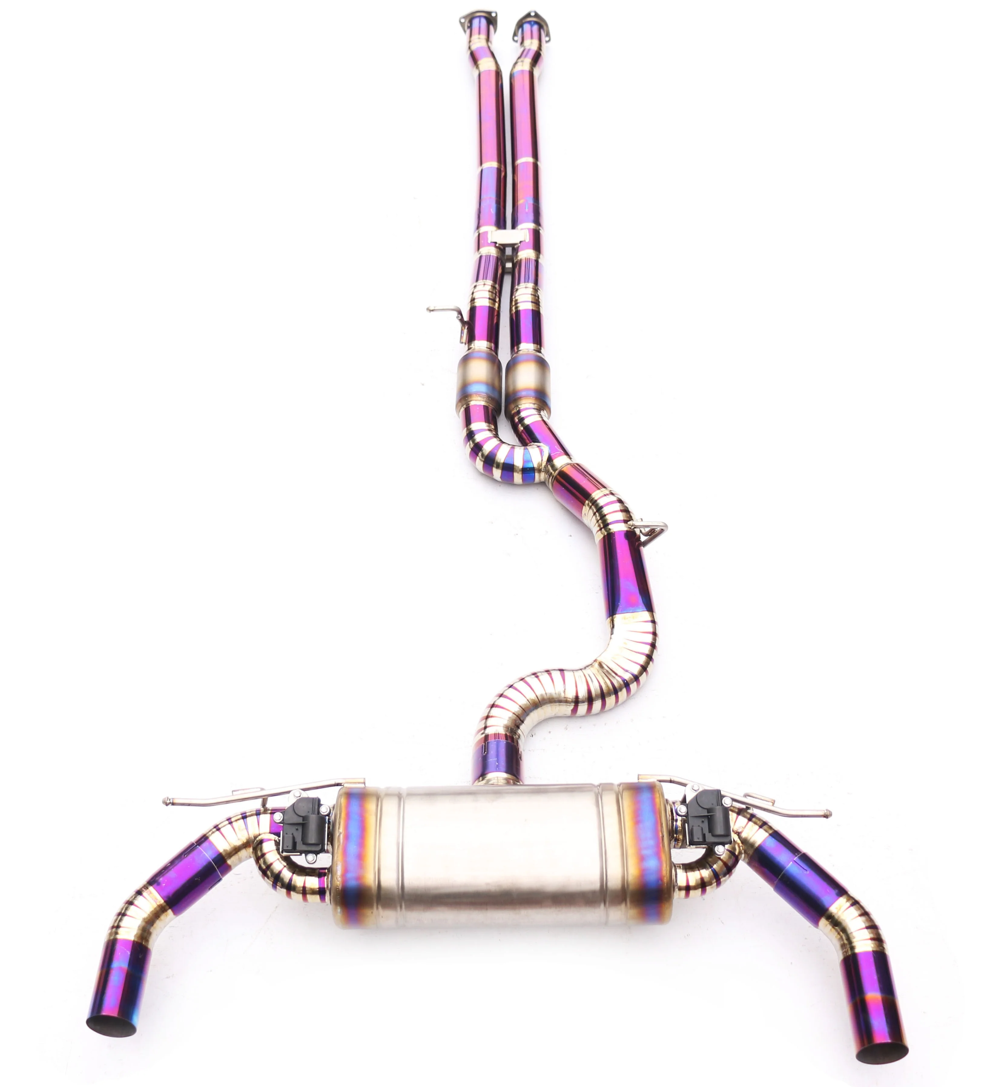 Лидер продаж, эффективный титановый выхлопной клапан, глушитель для AUDI RS3 Catback