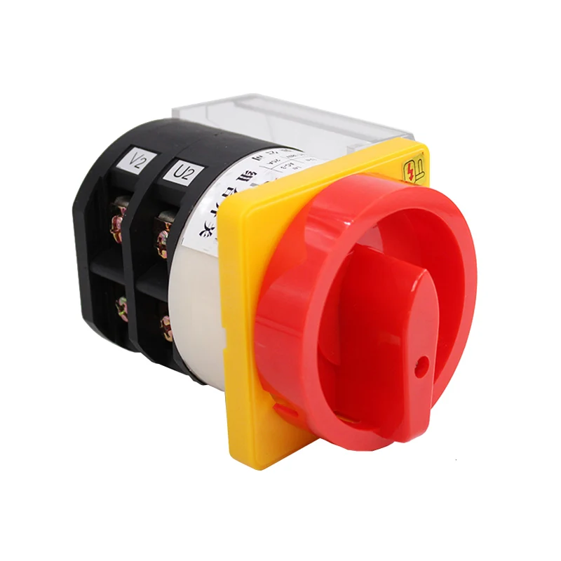 HZ12-25/04 25A Changeover Rotary Cam Switch Selector 2 position circuit breaker switch OEM ODM