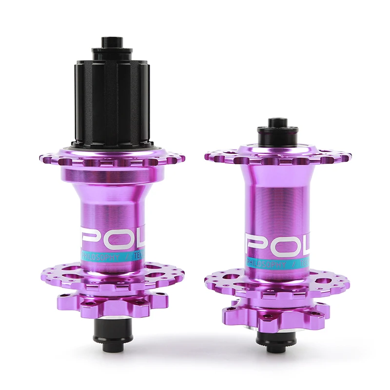 POLSO MH019 MTB Hub 32holes Light Weight Quick Release 8-11S Dirt Hub 135mm 120 clicks Noisy Mountain Bicycle Hub
