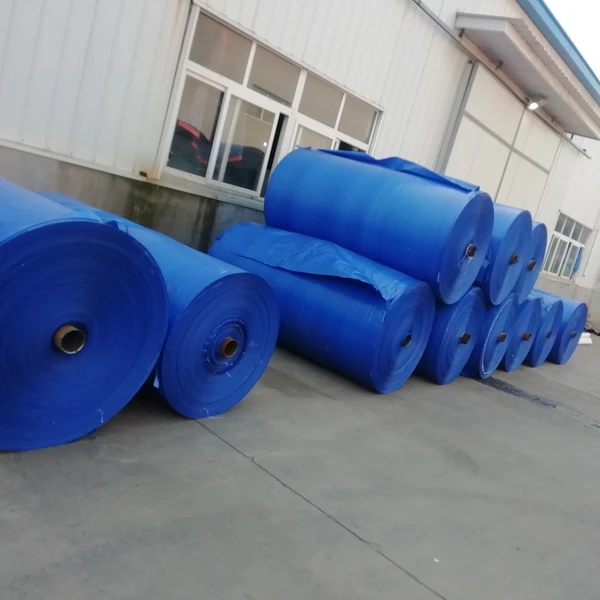 YRH Factory 55gsm-380gsm Waterproof PE Truck Tarpaulins Pe Tarps Fabric Truck Outdoor Tarp Roll