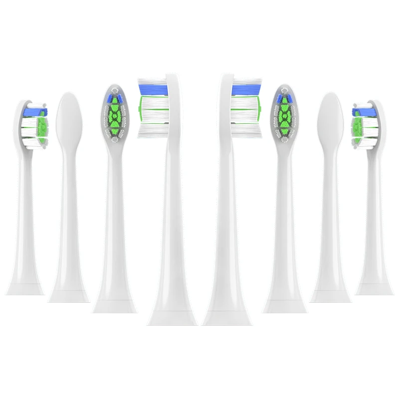 W DiamondClean Copper-free Replacement Electric Tooth Brush Heads for Phlips