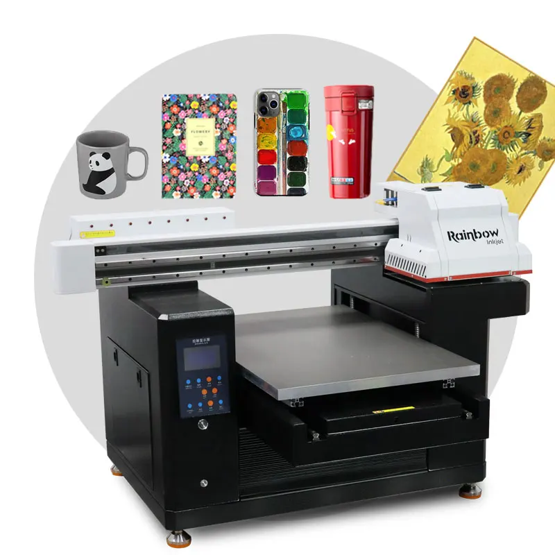 Hot selling for Almost Material 2021 newest machine Rainbow Digital UV 5070 Printer
