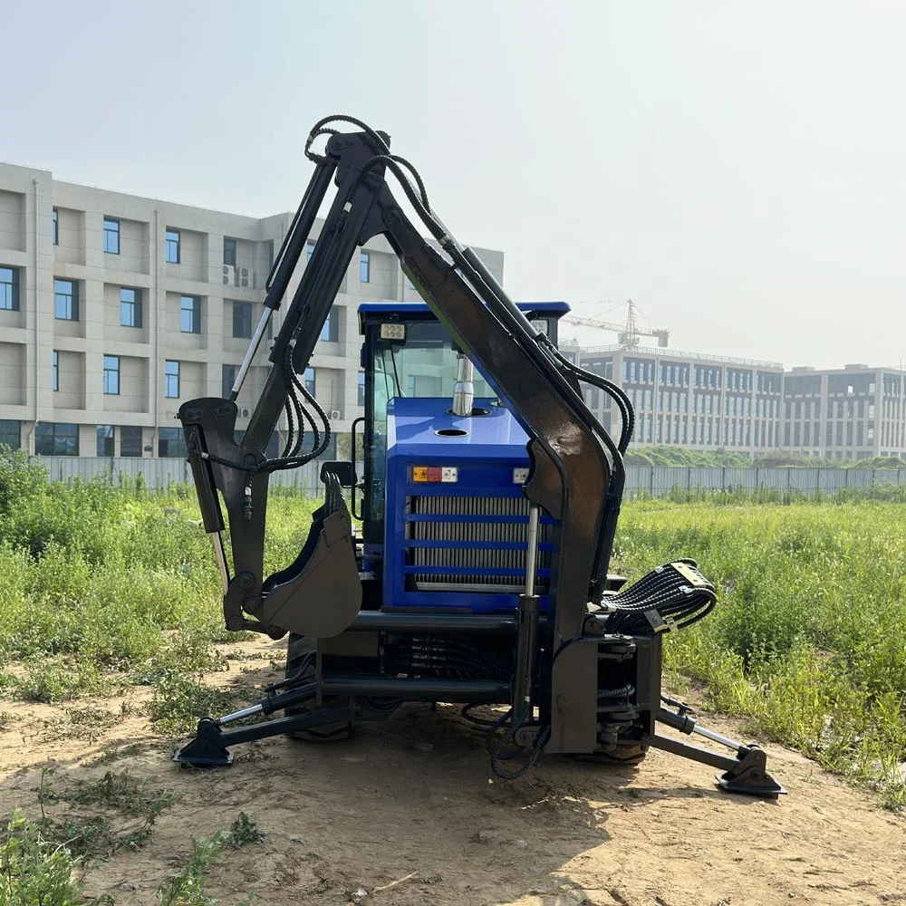 TOSH Mini Tractor With Front Loader And Backhoe Optional Accessories