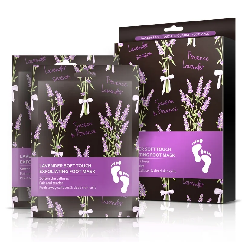 Foot spa mask care mud exfoliating patch peel off feet mask moisturizing beauty skin peeling foot mask