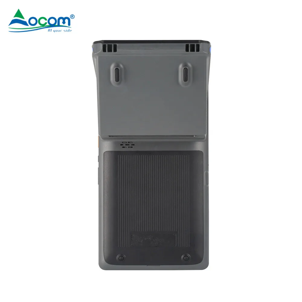 POS-T8 OCOM 8inch Android13 Handheld POS Terminal with Thermal Label and Receipt Printer
