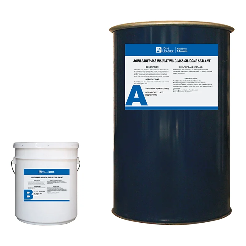 Construction Structural Glazed Secondary Sealing Two-Component Structural Silicone Sealant for Insulating Glass