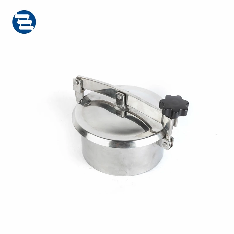 Wine And Beverage Pharmaceutical Industry External Open Cover And Flanged Scope And Optional Scope Pressure Manhole