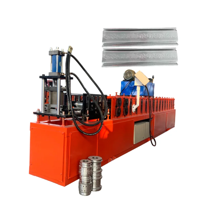 Profile Shutter Door Roll Forming Machine Metal Steel Engine Stand Delta Galvanized Sheet