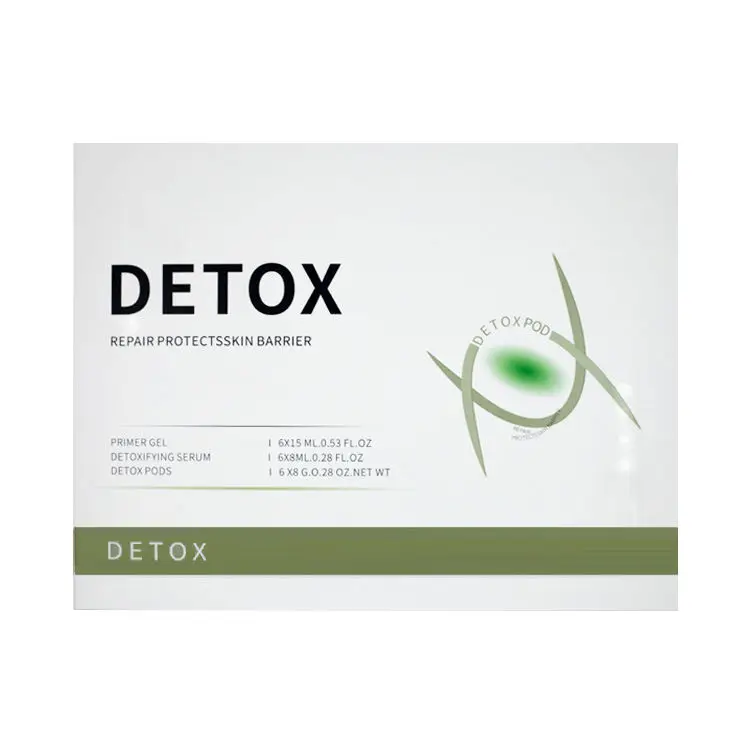 Newest CO2 Oxygen Kit Hydrating Detox Pods Facial Capsules Serum Gel For Skin Balance Illuminate Revive Glam Detox Oxygene Pods