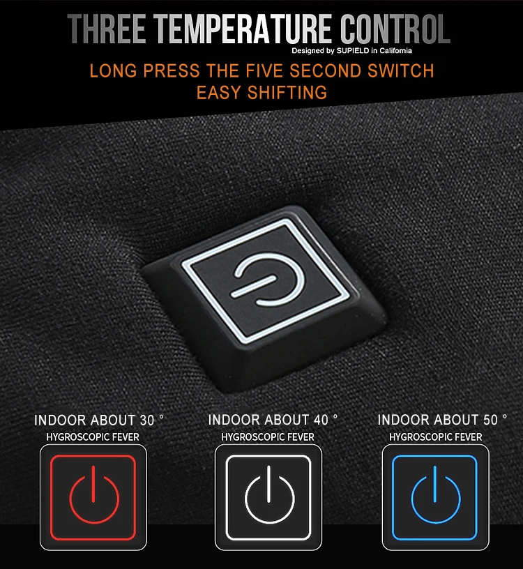 Electric Heated Trousers Mens Women Carbon Fiber Winter Warm Usb Intelligent Heat Cotton Thermal Pants