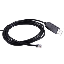 Wholesale CP2102 USB to Serial Port Module RJ9 RJ10 4P4C RS232 Serial Converter Cable