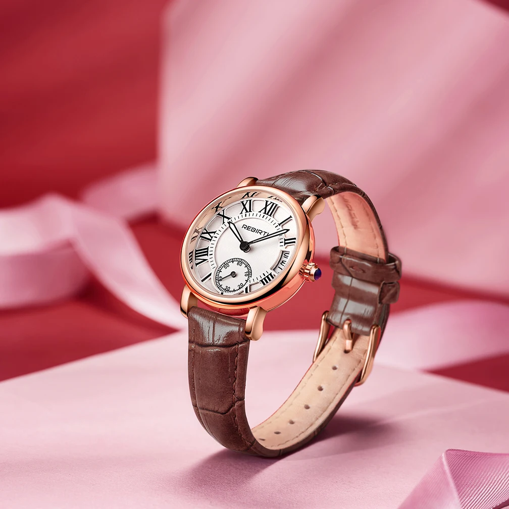Rebirth 2012 high quality hot sale brand watches women luxury quartz watch and bracelet set women
