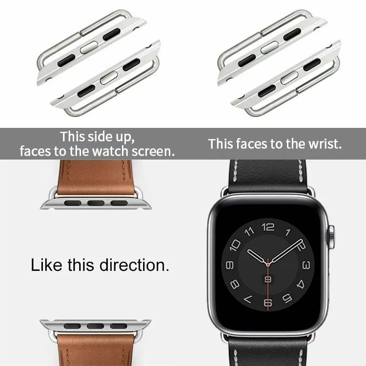 Адаптер Skylet для часов Apple Watch band аксессуары из нержавеющей стали