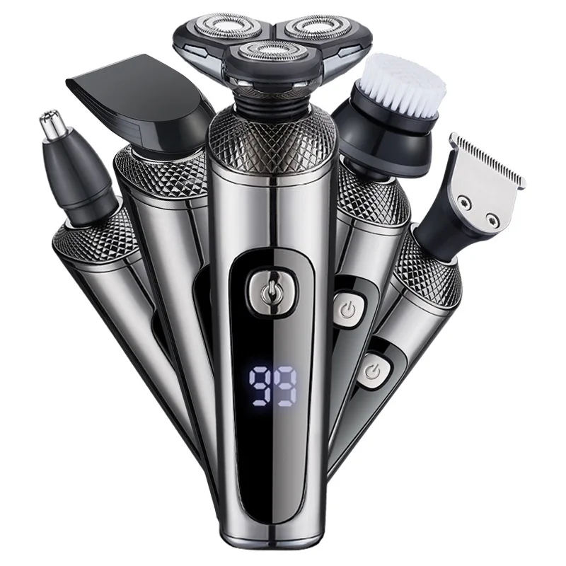 high repurchase rates best professional 3 blade 3 in1 rotary shaver head waterproof electric razor beard shaver shaving