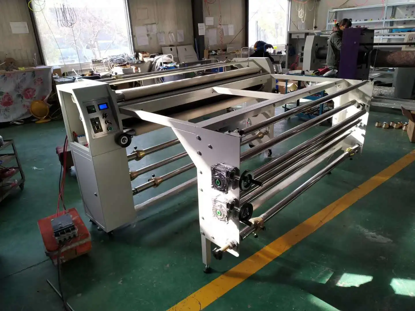 Hot sale Roll to roll sublimation heat press transfer calender machine textile calandras