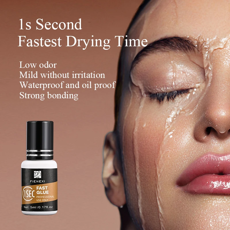 Free Sample Eyelash 1s Fast Speed Free Ring Tool Gift Remover Private Label Primer Eyelash Extension Glue