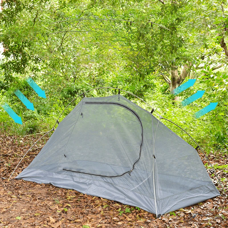Professional Single Man Ultralight Aluminium Pole Camping Tent Super Lightweight and for Outdoor Hiking
