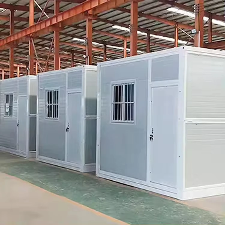 High Quality Easy to install prefabricated steel structure folding container houses for villas prefab house
