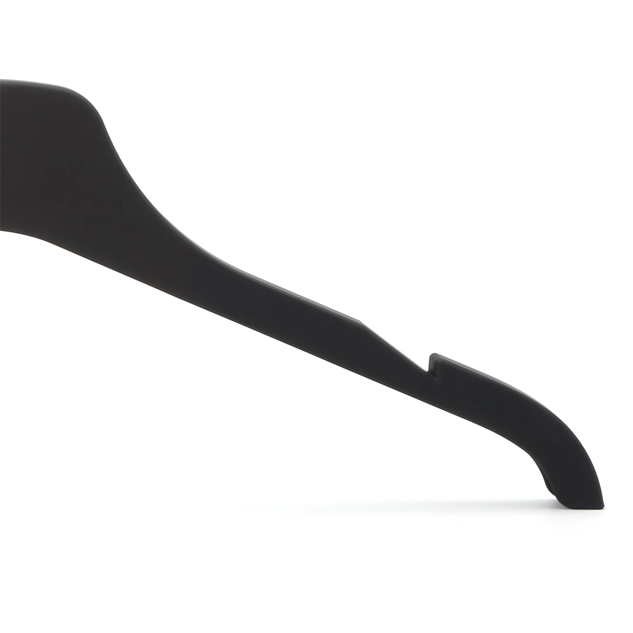 Luxury Wedding Dress Coat Hangers Adult custom for Clothing Stores Hanger Plastic Black Hangers