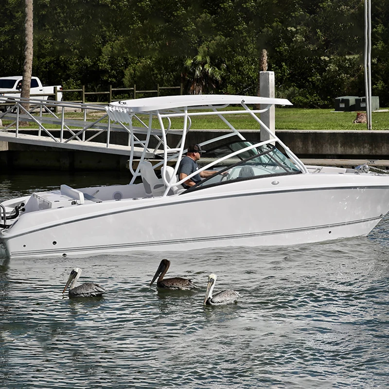 Kinocean 24ft 8 Man Dual Center Console Luxury Fiberglass Speed Boat for Fishing