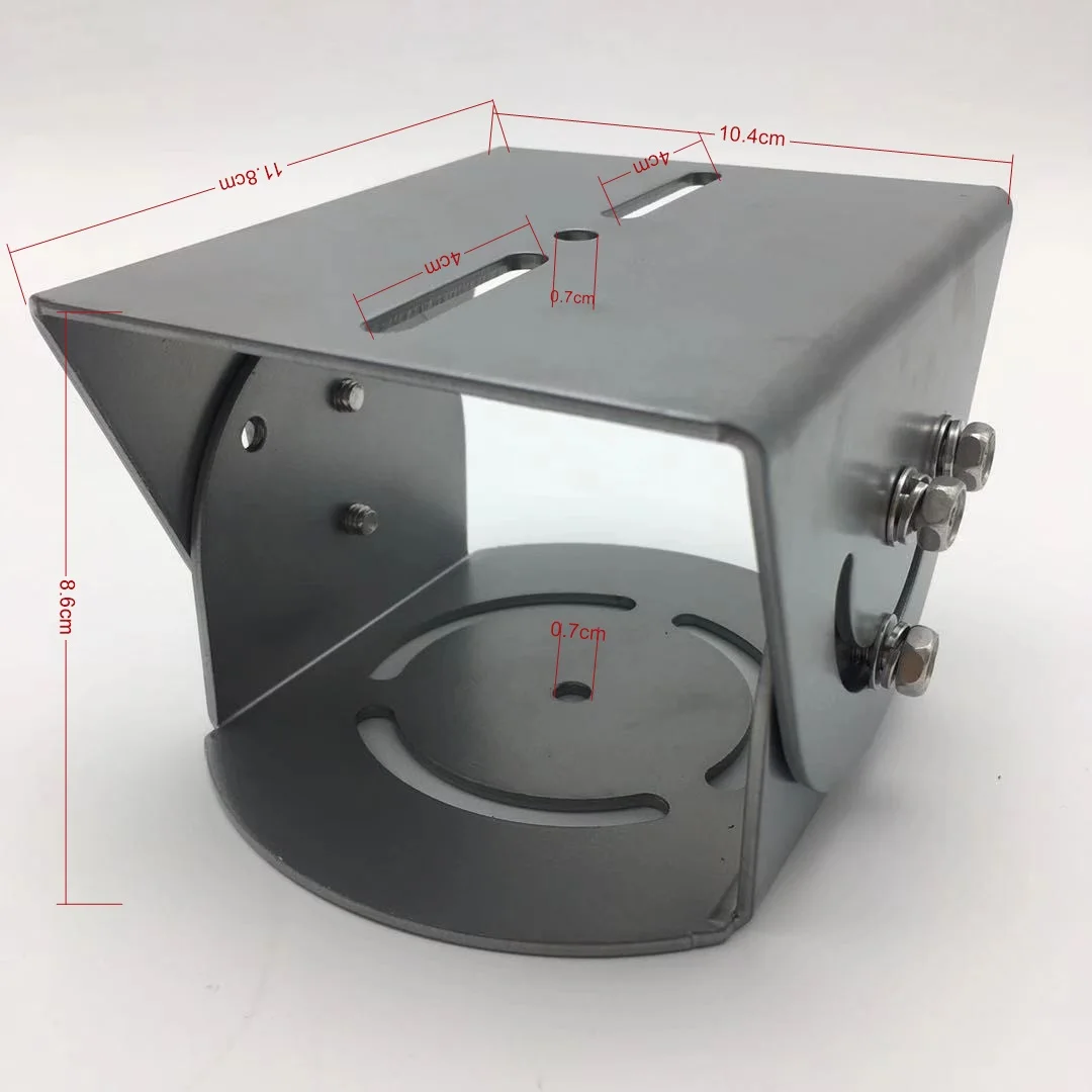 
OEM CCTV camera moving pan tilt bracket half- pan tilt joint bracket for CCTV camera housing 