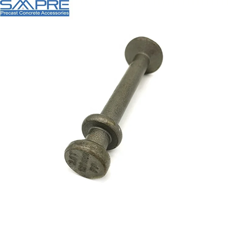 Double Head Spherical Lifting Transport Anchor For Precast Accessories Lifting Anchor System