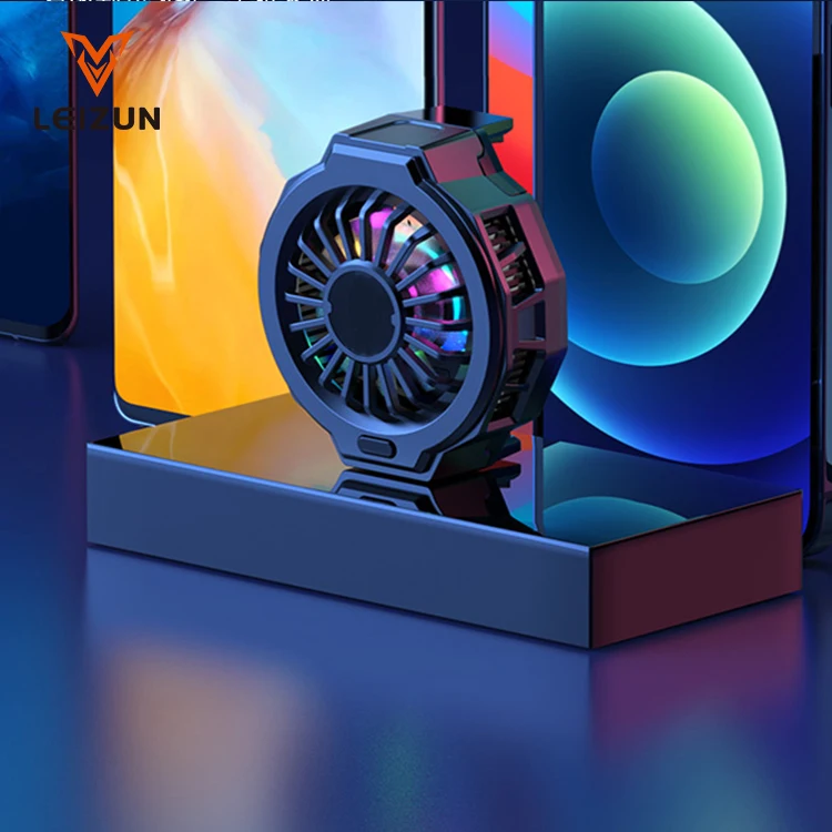 Mobile Phone Fever Rapid Cooler Radiator Cell Phone Universal Cooling Fan Mute Fan